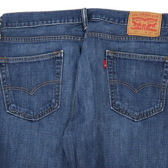 Vintage blue 514 Levis Jeans - mens 35" waist