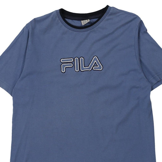 Vintage blue Age 16 Fila T-Shirt - boys x-large