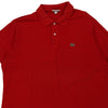 Vintage red Lacoste Polo Shirt - mens xxx-large