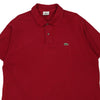 Vintage red Lacoste Polo Shirt - mens xx-large