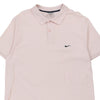 Vintage pink Nike Polo Shirt - mens xx-large