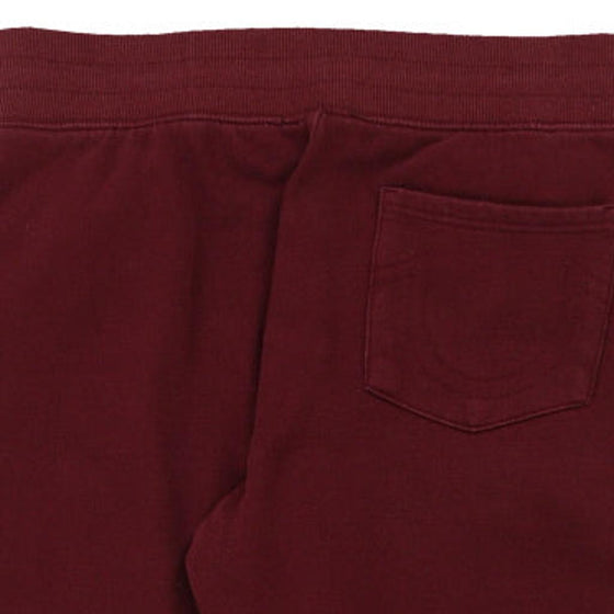 Vintage burgundy True Religion Joggers - mens medium