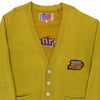 Vintage yellow Carting Co West Side Bowery Bowery Cardigan - mens medium