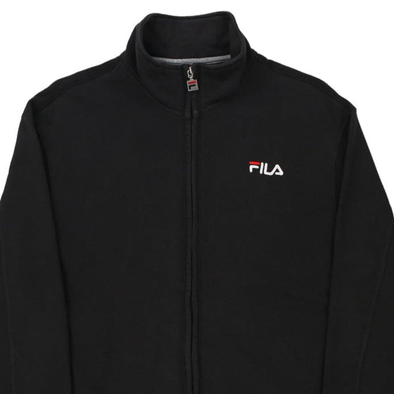 Vintage black Fila Zip Up - mens small