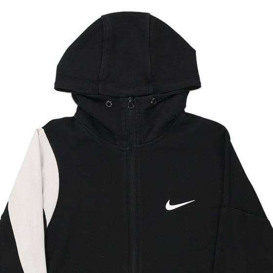 Vintage black Nike Hoodie - mens x-large