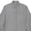 Vintage grey Massaro Flannel Shirt - mens x-large