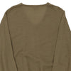 Vintage khaki Parmalat Jumper - mens medium