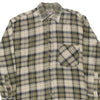 Vintage green Cervino Flannel Shirt - mens medium