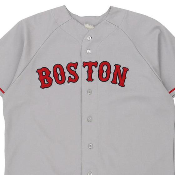 Vintage white Boston Red Sox Majestic Jersey - mens x-large