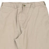 Vintage beige Tommy Hilfiger Trousers - mens 35" waist