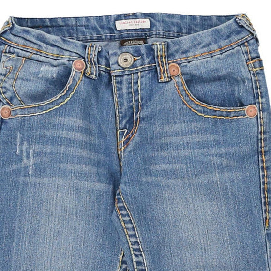 Vintage blue True Religion Denim Shorts - womens 28" waist