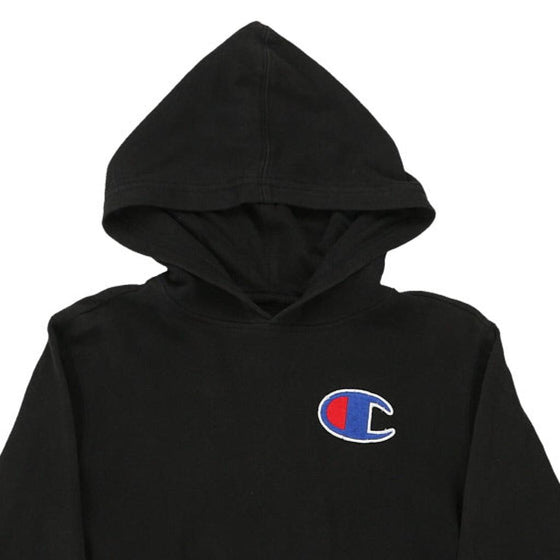 Vintage black Age 12-13 Champion Hoodie - boys large