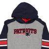 Vintage block colour Age 13-14 New England Patriots Nfl Team Apparel Hoodie - boys x-large