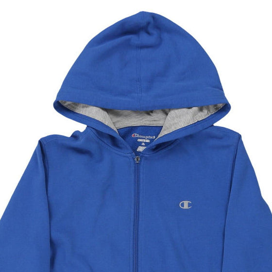 Vintage blue Age 13-14 Champion Hoodie - boys x-large