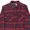 Vintage red Age 13 Quiksilver Flannel Shirt - boys large