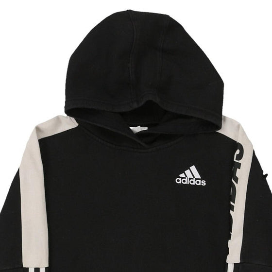 Vintage black Age 11-12 Adidas Hoodie - boys medium