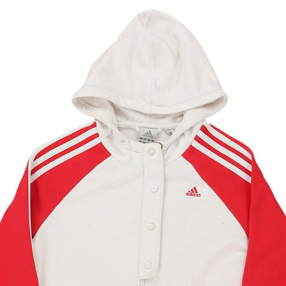 Vintage white Age 11-12 Adidas Jacket - girls medium