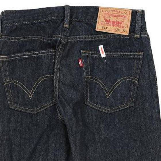 Vintage dark wash 514 Levis Jeans - womens 28" waist