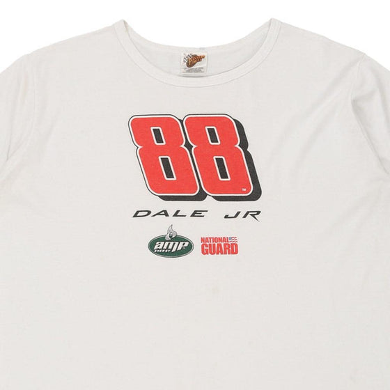 Vintage white Dale Jr 88 Winners Circle T-Shirt - mens x-large