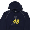 Vintage navy Jimmie Johnson Chase Authentics Hoodie - mens medium