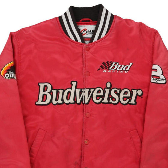 Vintage red Dale Jr 8 Chase Authentics Bomber Jacket - mens medium