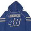 Vintage blue Jimmie Johnson Chase Authentics Hoodie - mens medium