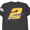 Vintage grey Rusty Wallace Tultex T-Shirt - mens large