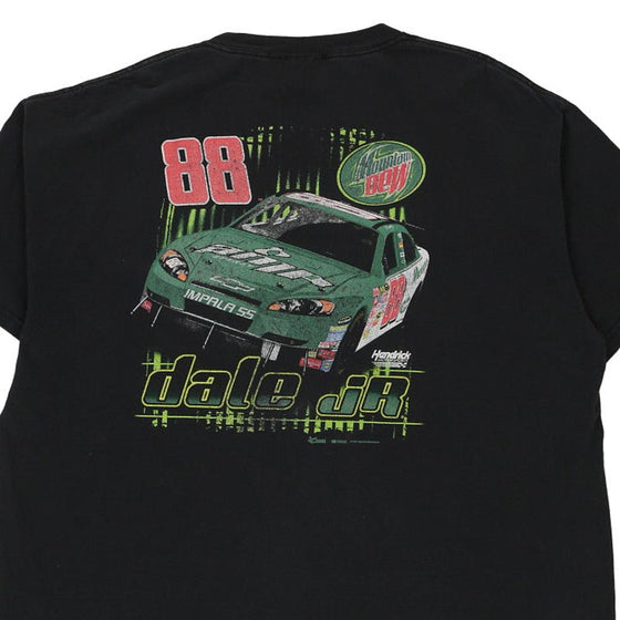 Vintage black Dale Earnhardt Jr Chase Authentics T-Shirt - mens xx-large