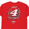 Vintage red Kevin Harvick Nascar T-Shirt - mens x-large