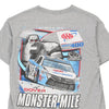 Pre-Loved grey Dover Monster Mile 400 Unbranded T-Shirt - mens medium