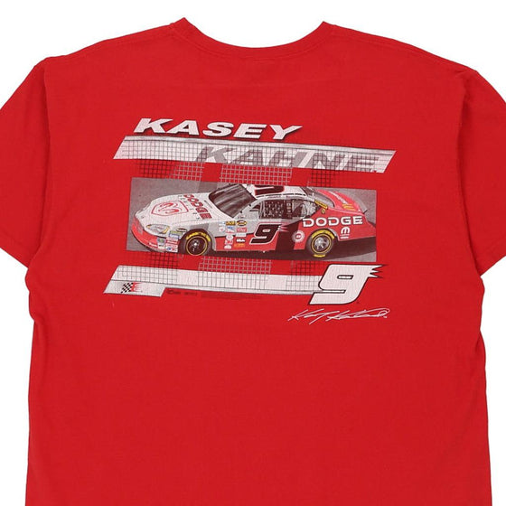 Vintage red Kasey Kahne Chase Authentics T-Shirt - mens large