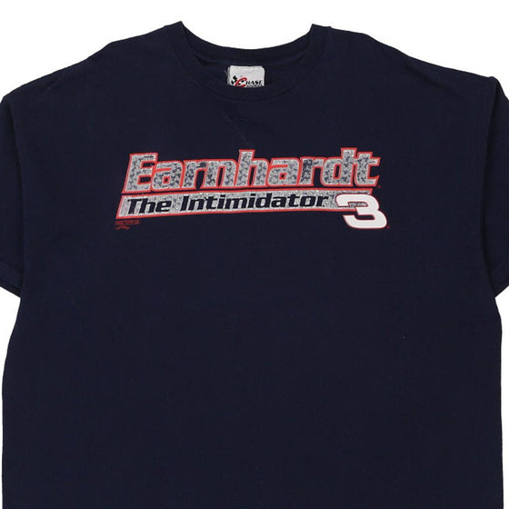 Vintage navy Dale Earnhardt Chase Authentics T-Shirt - mens xx-large