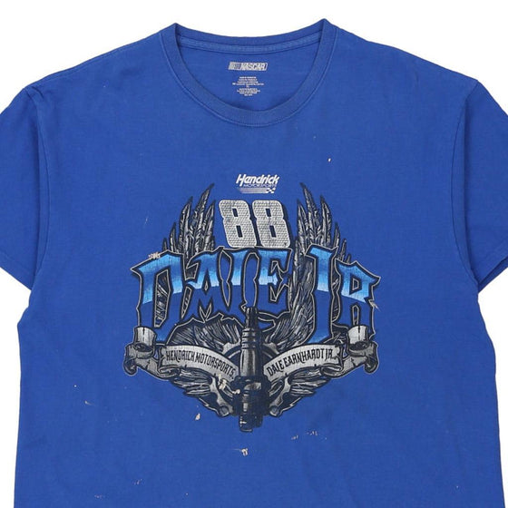 Vintage blue Dale Earnhardt Jr Nascar T-Shirt - mens large