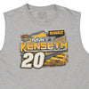 Vintage grey Matt Kenseth Chase Authentics Vest - mens xx-large