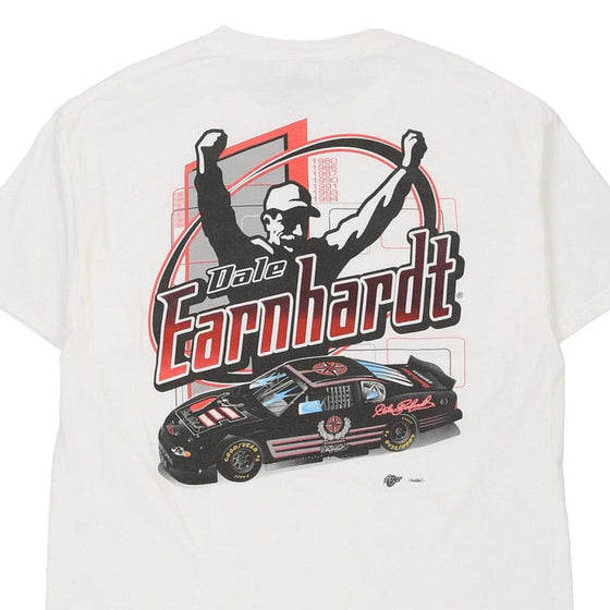 Vintage white Dale Earnhardt Winners Circle T-Shirt - mens large