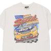 Vintage white Bobby Hamilton Chase Authentics T-Shirt - mens x-large