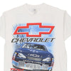 Vintage white Chevrolet Delta T-Shirt - mens large