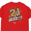 Vintage red Dibenedetto Nascar T-Shirt - mens x-large