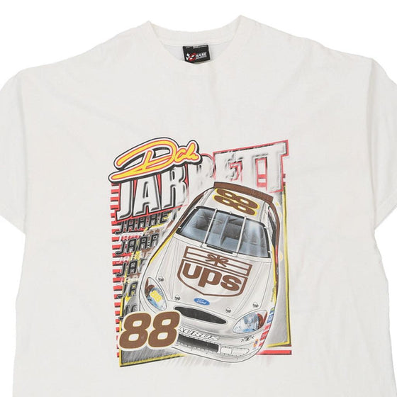 Vintage white Dale Earnhardt Chase Authentics T-Shirt - mens xx-large