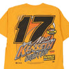 Vintage yellow Matt Kenseth Gildan T-Shirt - mens large