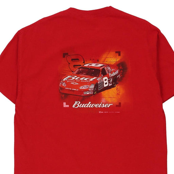 Vintage red Dale Jr Chase Authentics T-Shirt - mens large