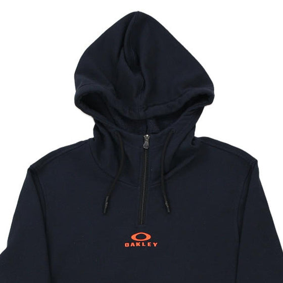 Vintage navy Oakley Hoodie - mens large