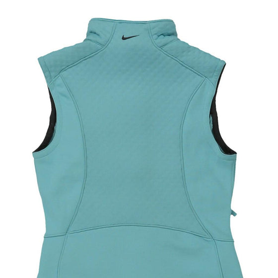 Vintage blue Nike Gilet - womens x-small