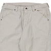 Vintage beige Lee Carpenter Trousers - mens 36" waist