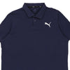 Vintage navy Puma Polo Shirt - mens x-large