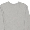 Vintage grey Champion Long Sleeve T-Shirt - mens medium