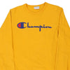 Vintage yellow Champion Long Sleeve T-Shirt - mens large