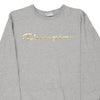 Vintage grey Champion Long Sleeve T-Shirt - womens large