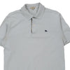 Vintage blue Burberry London Polo Shirt - mens medium