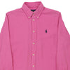 Vintage pink Ralph Lauren Shirt - mens medium